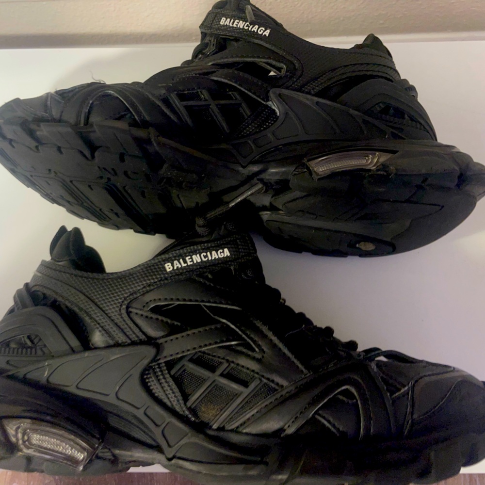 Balenciaga Trainer Track 2 Black - Picture 2 of 7